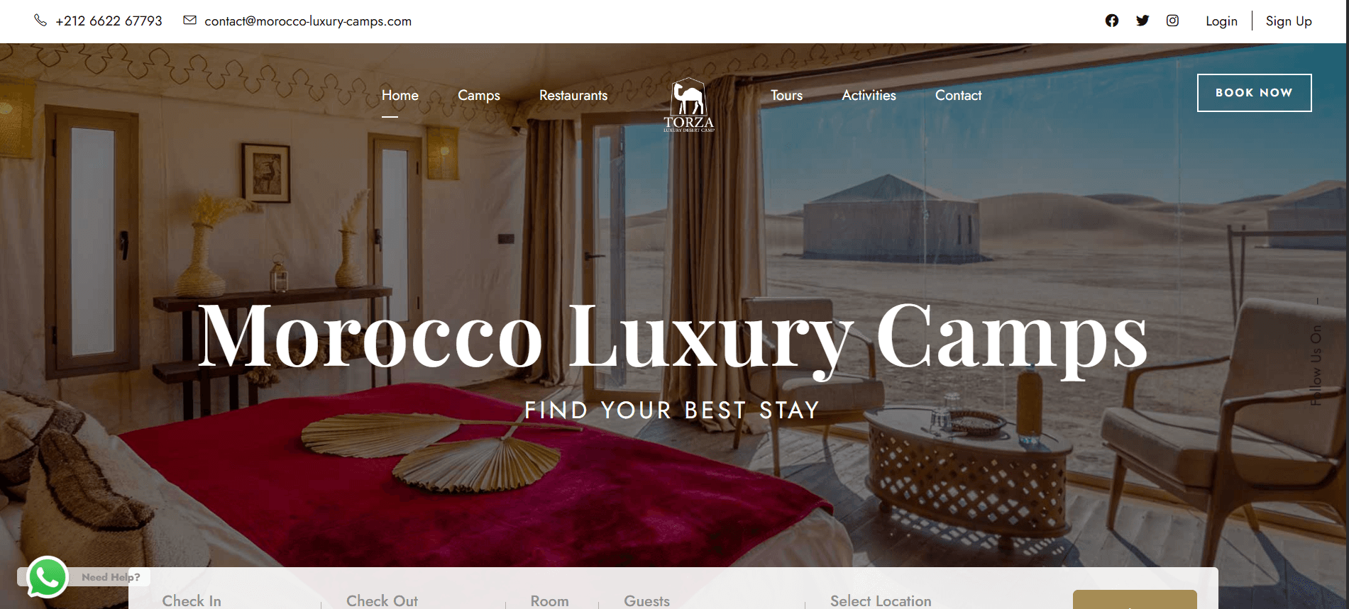 MORROCO LUXURY CAMPS 